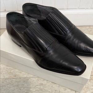 Vintage Nickels Black Women's Loafers